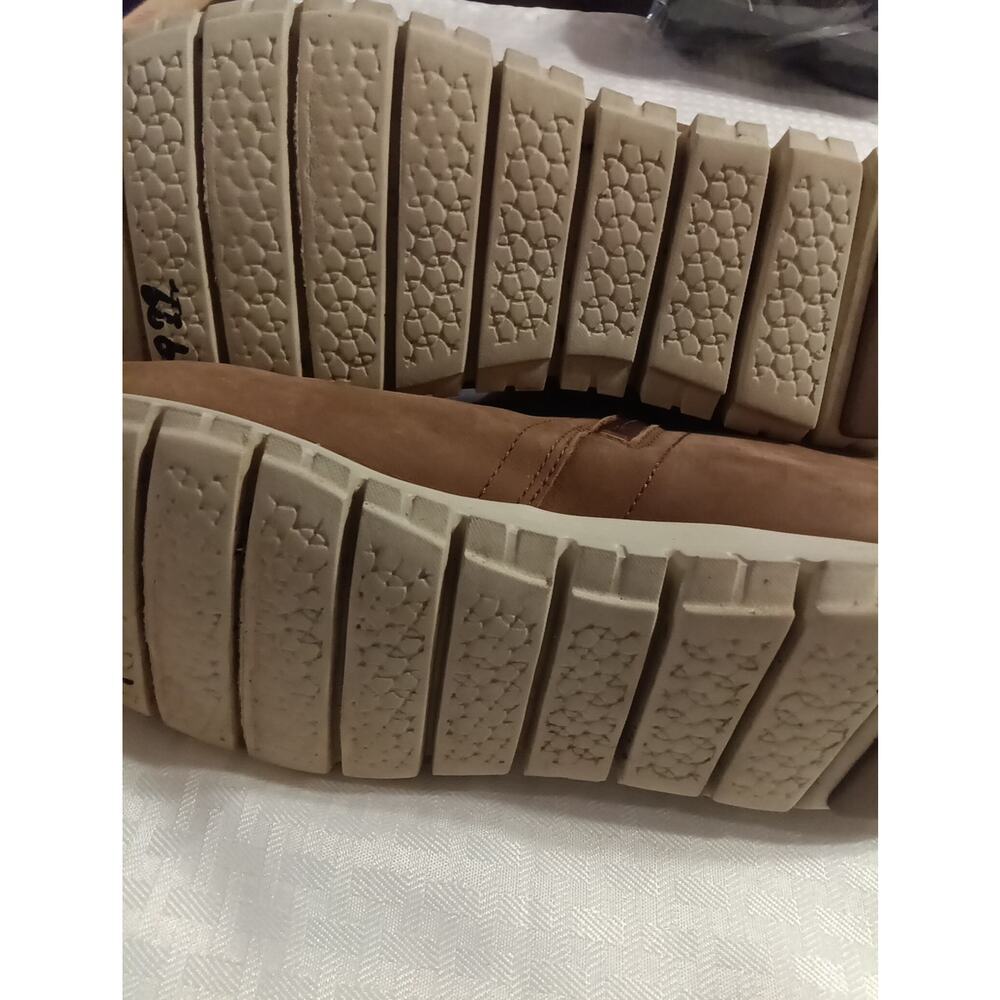 Cole Haan Women ZeroGrand Waterproof Side Zip Boots Brown Suede Ankle Boots 10B - Picture 8 of 8